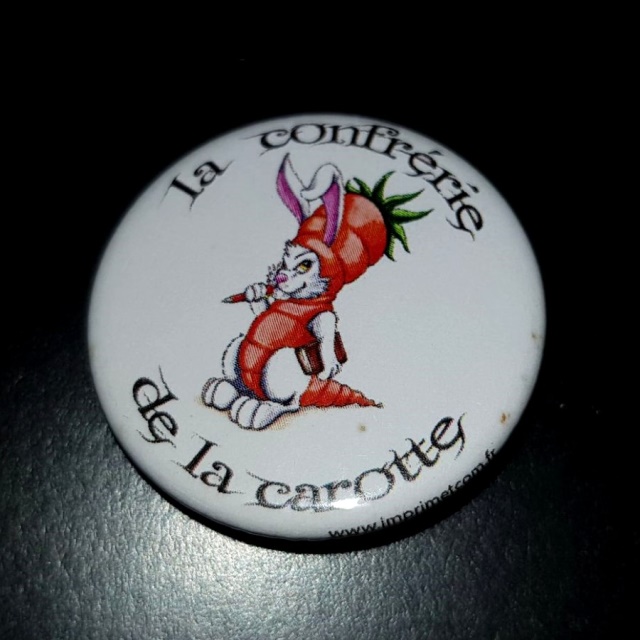 Badge Confrérie de la Carotte