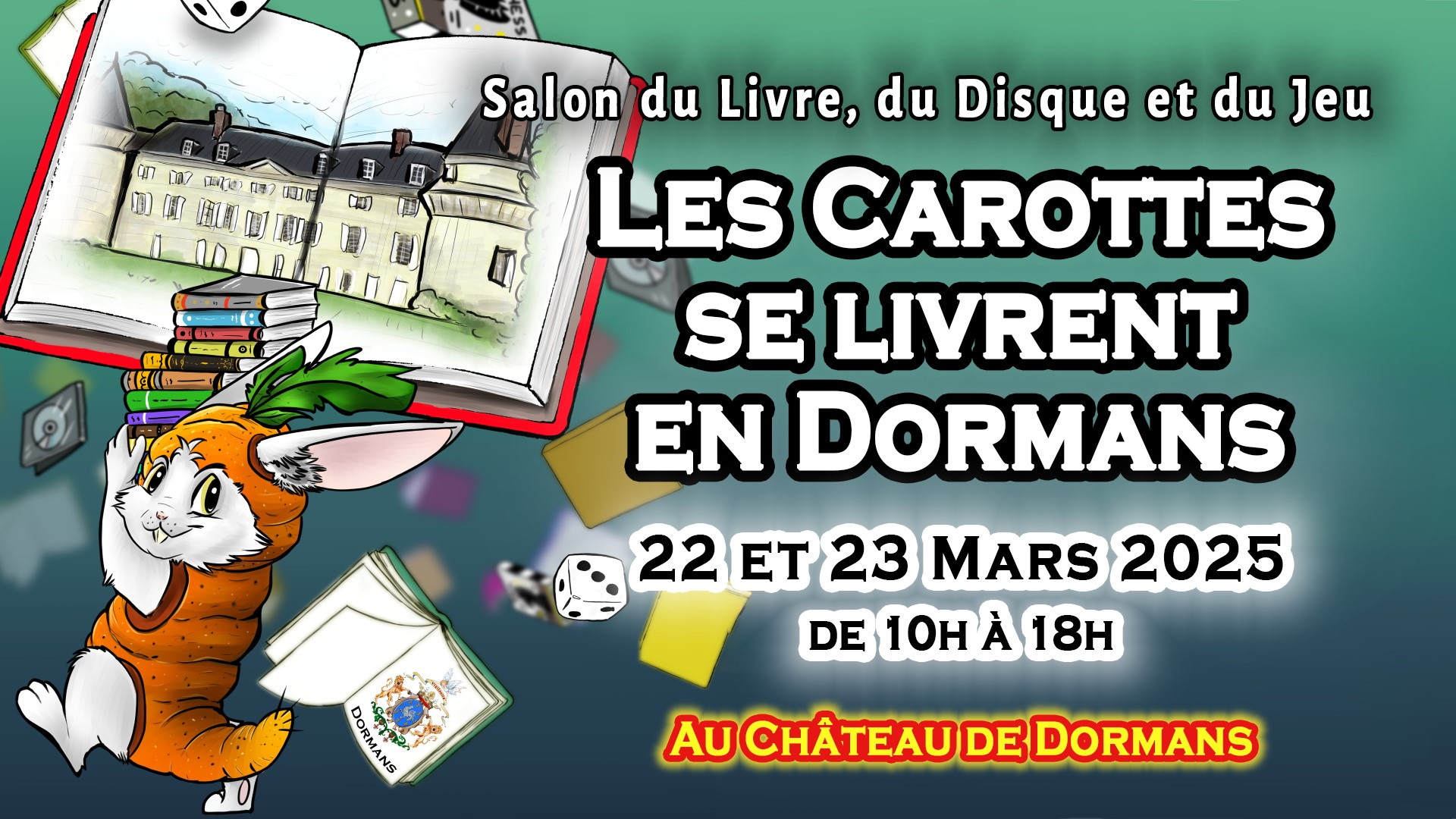 Salon du Livre 2025 : « Les Carottes se Livrent en Dormans »