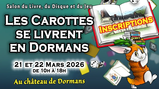 Inscriptions au Salon du Livre, du Disque et du Jeu 2026