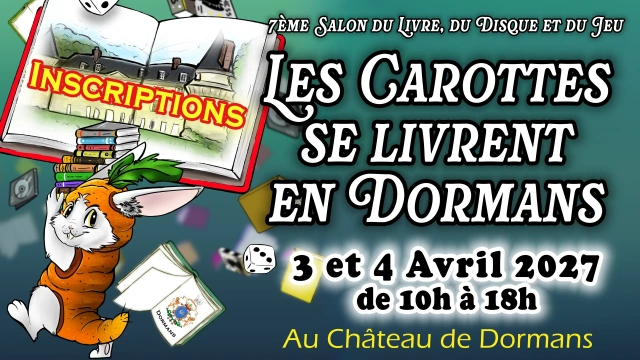 Inscriptions au Salon du Livre, du Disque et du Jeu 2027